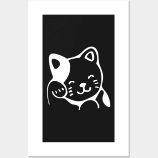 Sad Cat Posters and Art